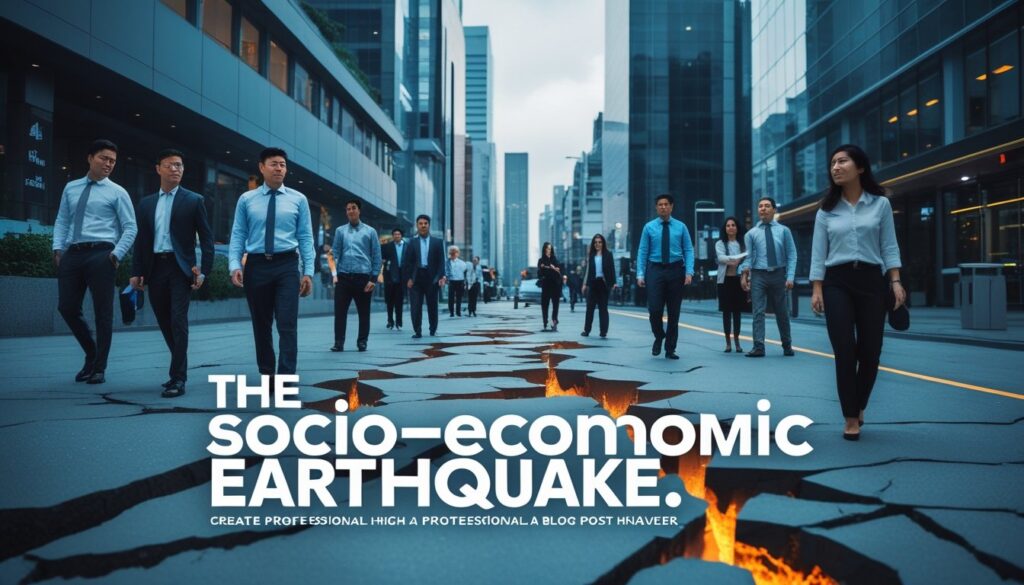 The Socio-Economic Earthquake