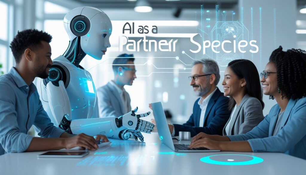 AI as a Partner Species