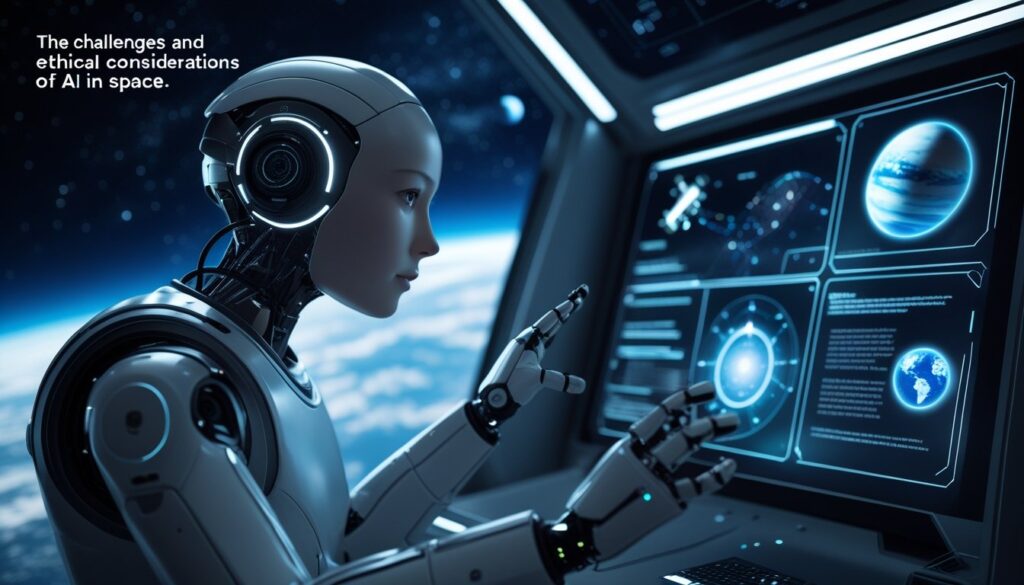 The Challenges and Ethical Considerations of AI in Space