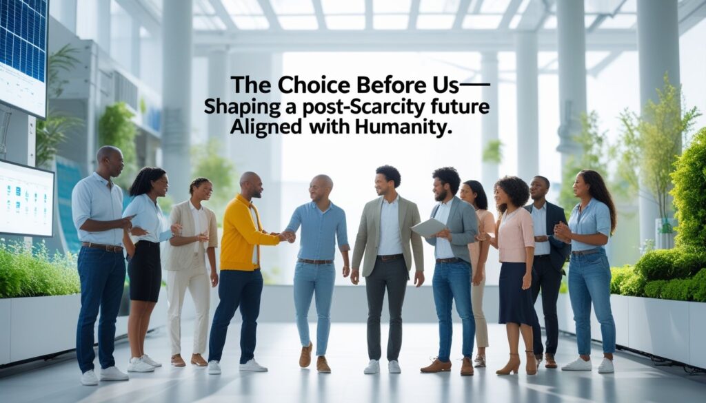 The Choice Before Us—Shaping a Post-Scarcity Future Aligned with Humanity