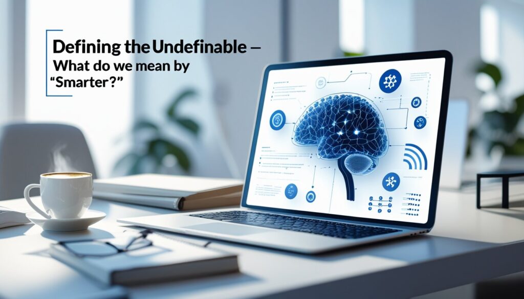 Defining the Undefinable - What Do We Mean by "Smarter"?
