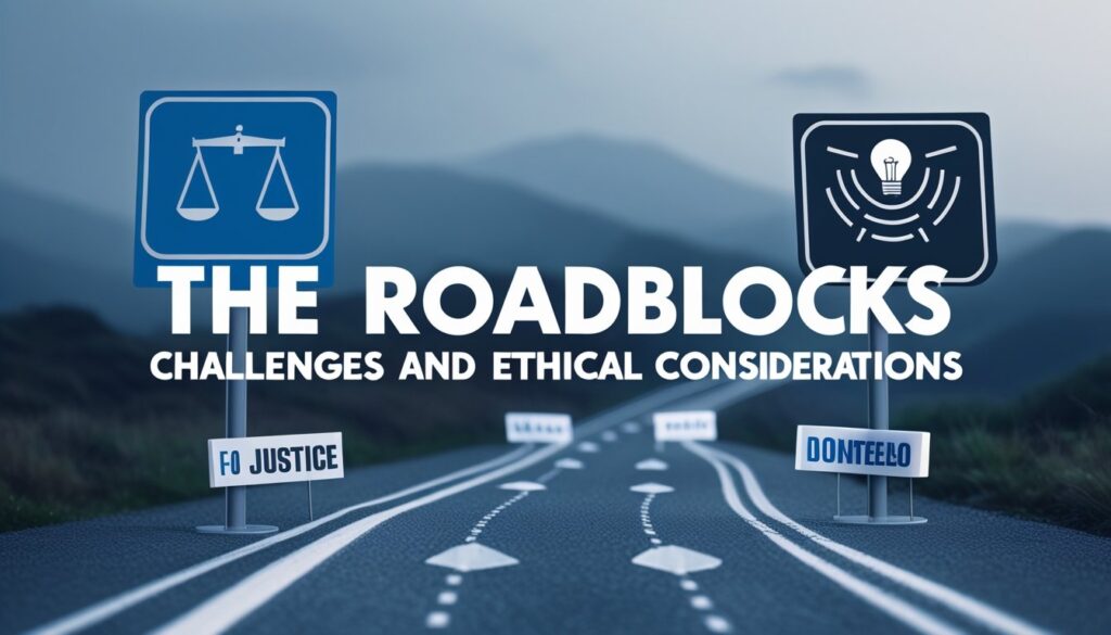 The Roadblocks - Challenges and Ethical Considerations