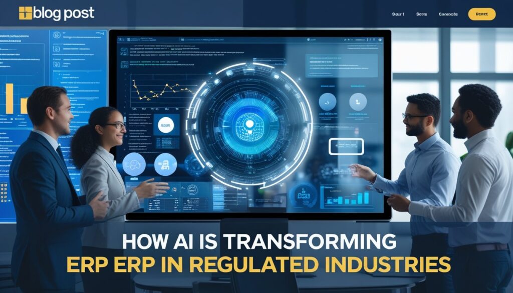 How AI is Transforming ERP in Regulated Industries