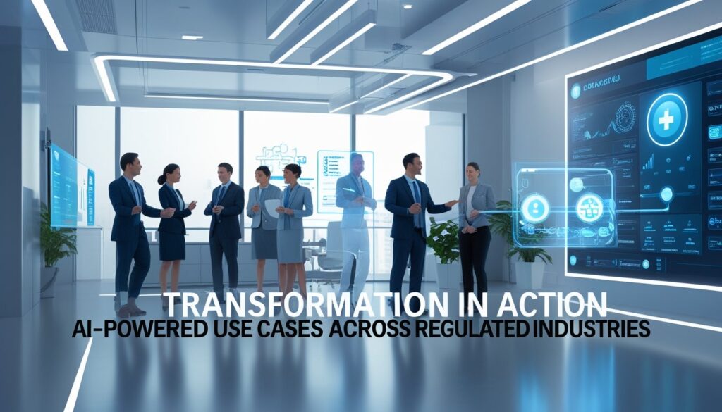 The Transformation in Action - AI-Powered Use Cases Across Regulated Industries