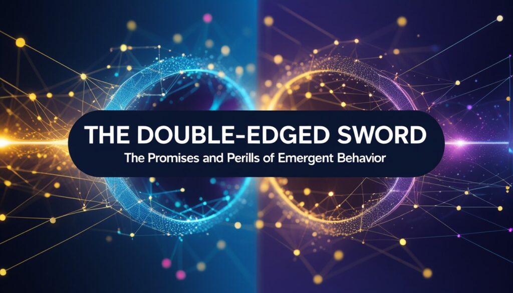 The Double-Edged Sword - The Promises and Perils of Emergent Behavior