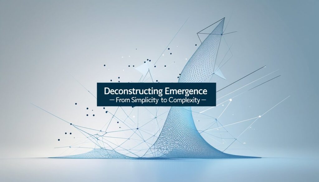 Deconstructing Emergence - From Simplicity to Complexity