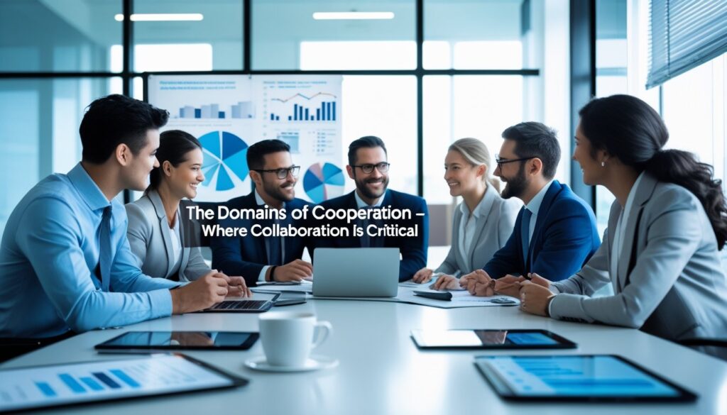 The Domains of Cooperation - Where Collaboration is Critical
