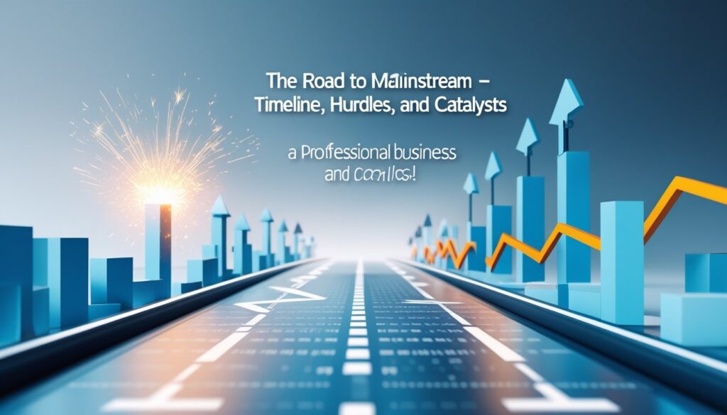 The Road to Mainstream Adoption - Timeline, Hurdles, and Catalysts