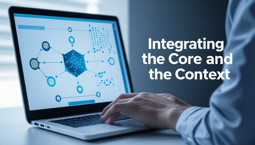Integrating the Core and the Context