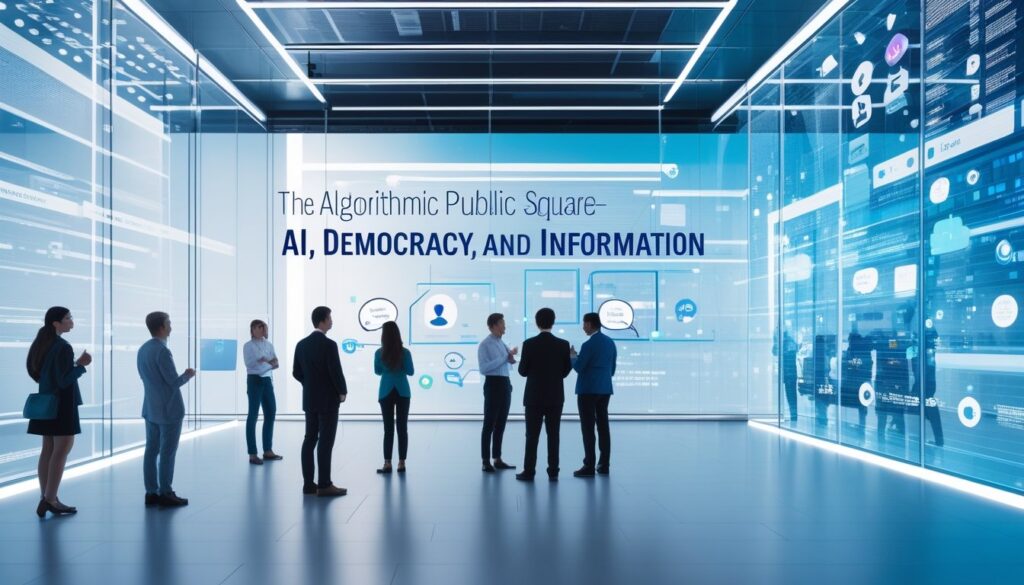 The Algorithmic Public Square - AI, Democracy, and Information