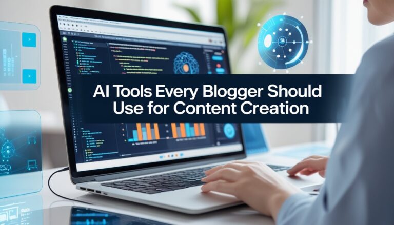 AI Tools Every Blogger Should Use for Content Creation
