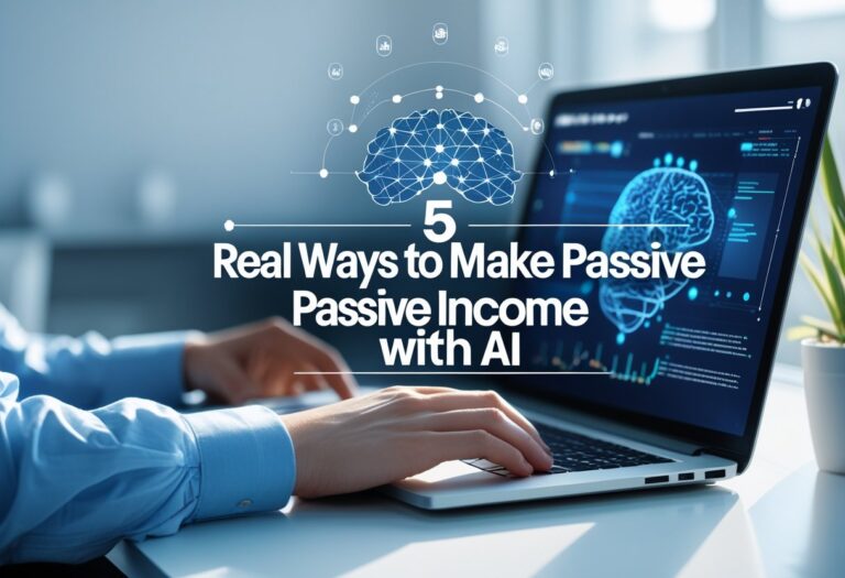 5 Real Ways to Make Passive Income with AI