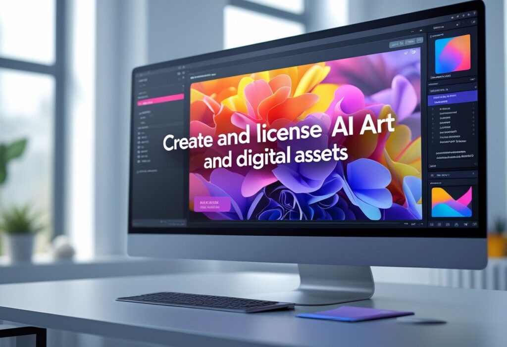 Create and License AI Art and Digital Assets