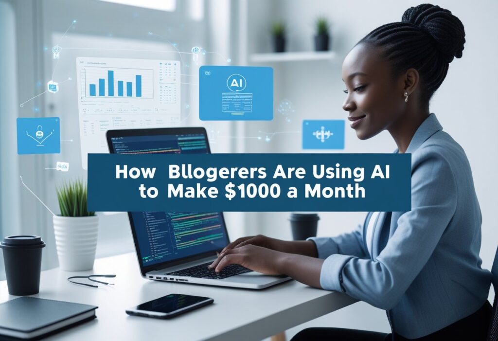 How Bloggers Are Using AI to Make $1000 a Month