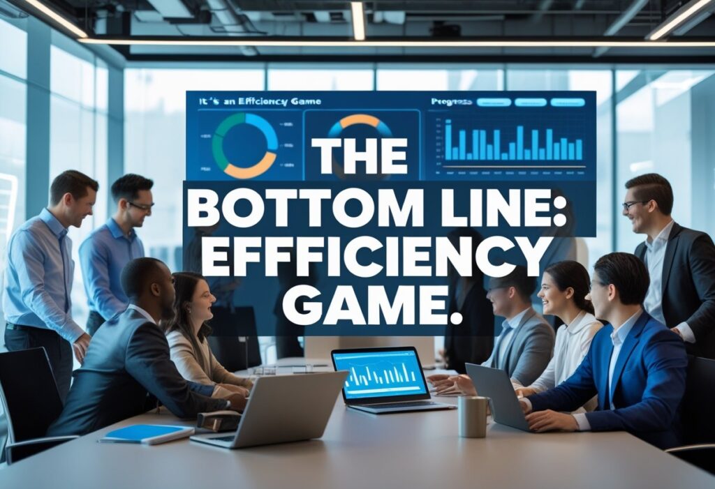 The Bottom Line: It's an Efficiency Game