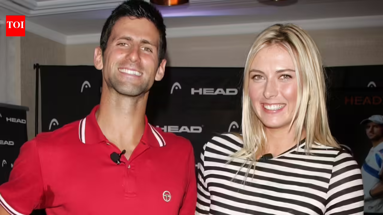 “Who is this kid?”: Maria Sharapova once recalled Novak Djokovic bet that turned exhibition match into unexpected dinner date story International Sports News