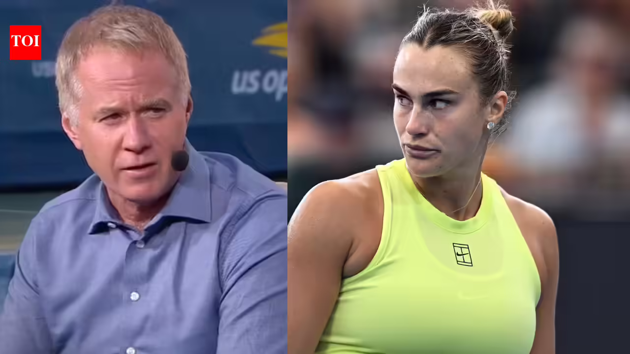 Aryna Sabalenka pulled into fresh controversy as Patrick McEnroe predicts her easy loss against top 17 year old boy | International Sports News