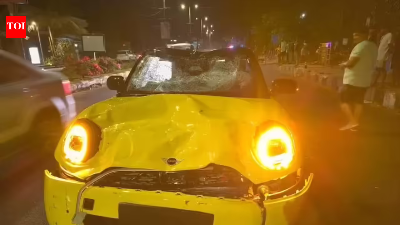 Bizman’s son held after Mini Cooper crash kills woman in Dona Paula | Goa News