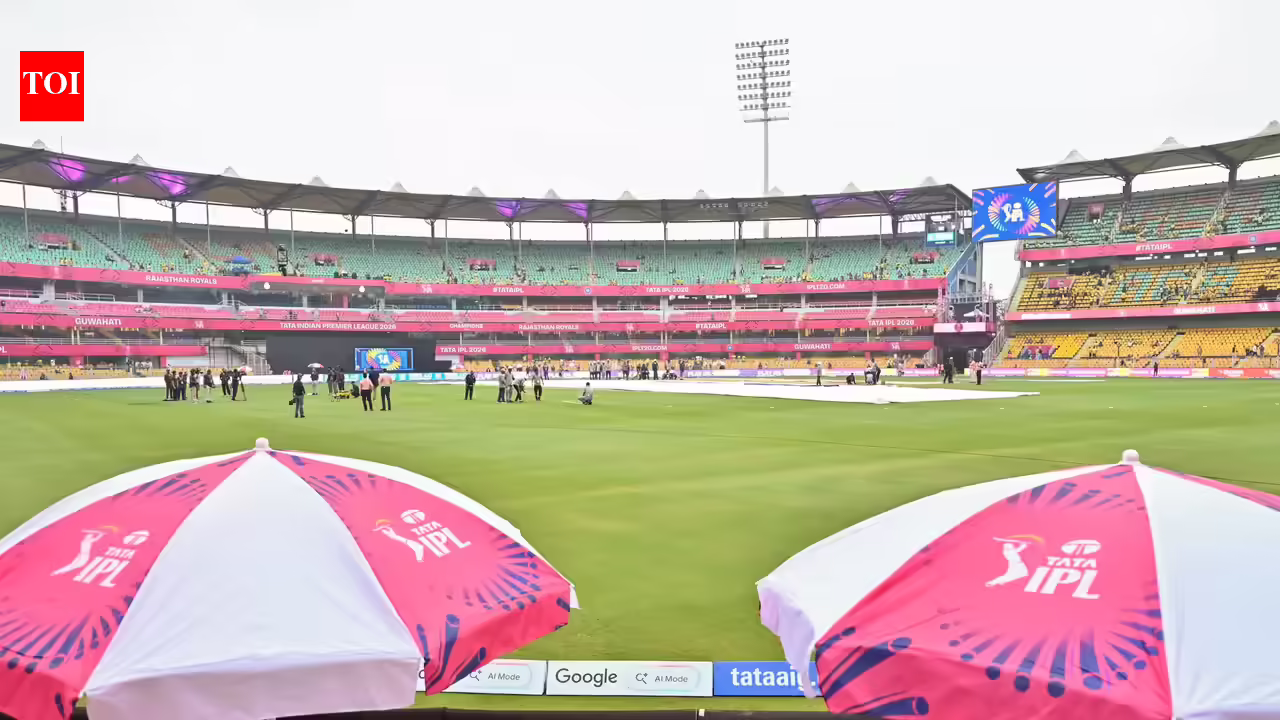IPL 2026: After KKR-PBKS washout, will rain hit RR vs MI in Guwahati too? | cricket news
