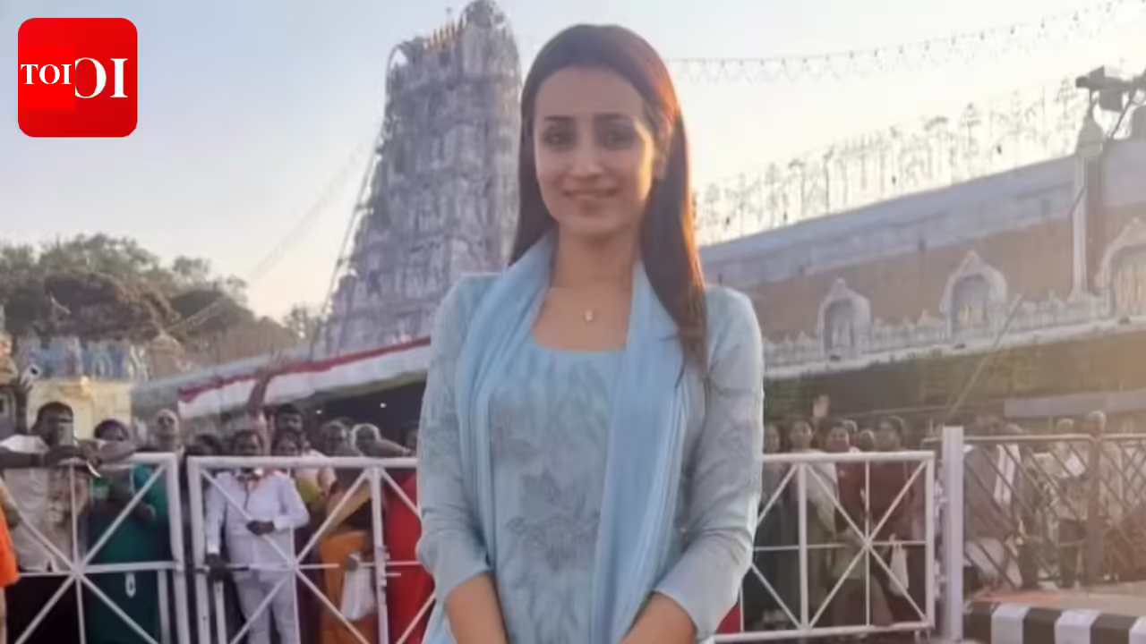 Trisha slams viral rumors with witty Instagram post, ‘Leo’ actress questions ‘Apparently, I’ve quit films and raising quadruplets’ | Tamil Movie News