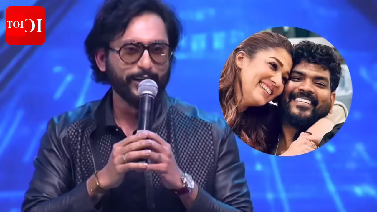 RJ Balaji shares how Vignesh Shivan revealed his love for Nayanthara, says ‘My heart almost burst when he said yes’ Tamil Movie News