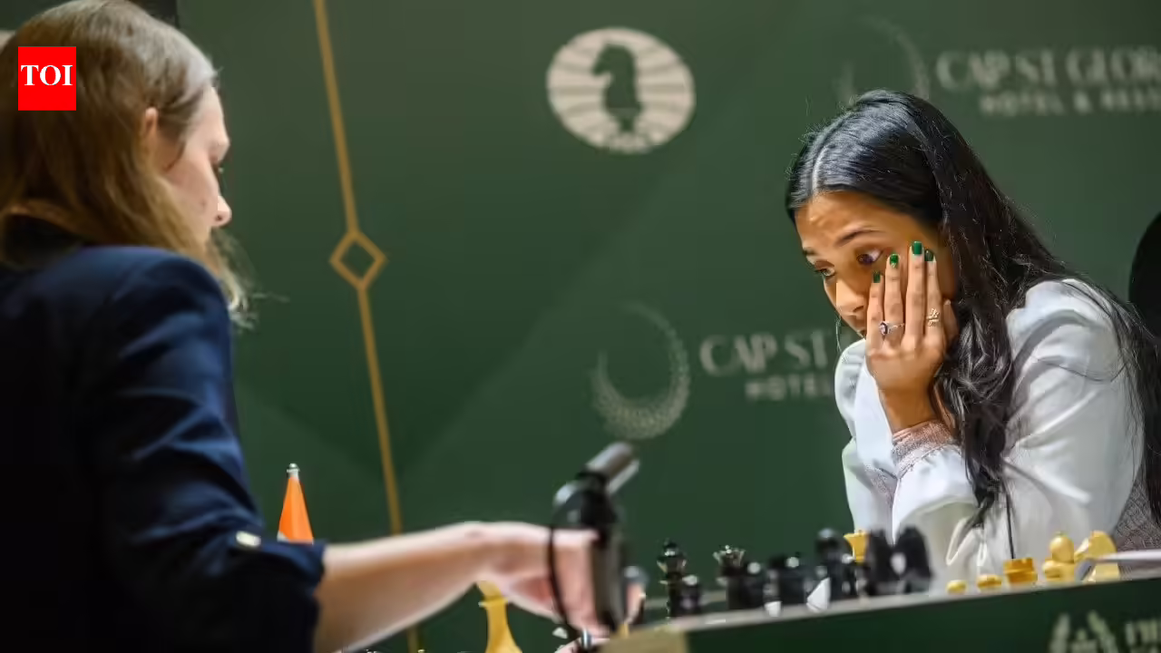 Cyprus Chess Tournament: Candidates Chess: Divya Deshmukh upsets Anna Muzychuk to share lead, Pragg loses | Chess News