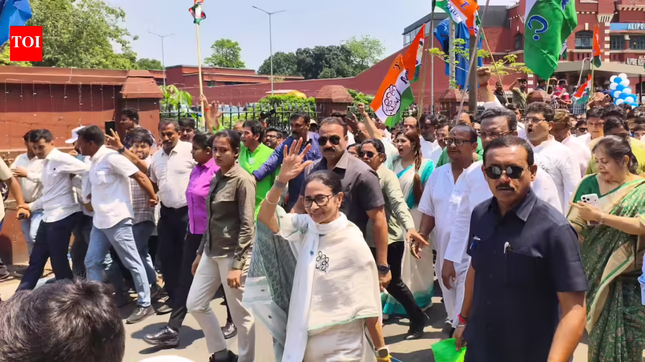 Bengal polls: CM Mamata Banerjee files nomination from Bhabanipur constituency, rakes up SIR issue. India News