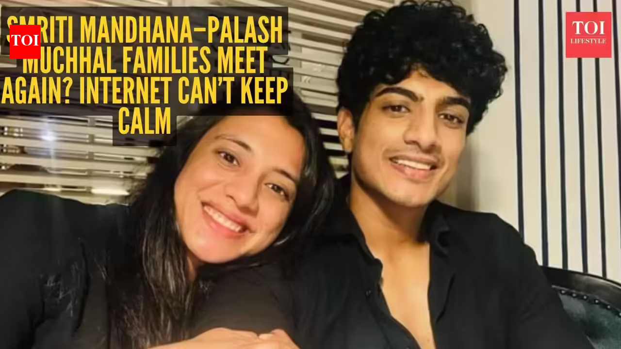Smriti Mandhana-Palash Muchhal reunion buzz? Viral video has the internet asking questions