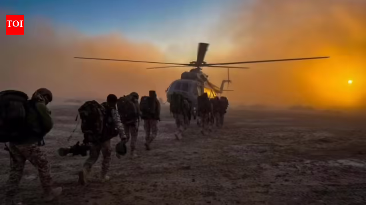 Army contingent departs for Egypt for joint special forces exercise. India News