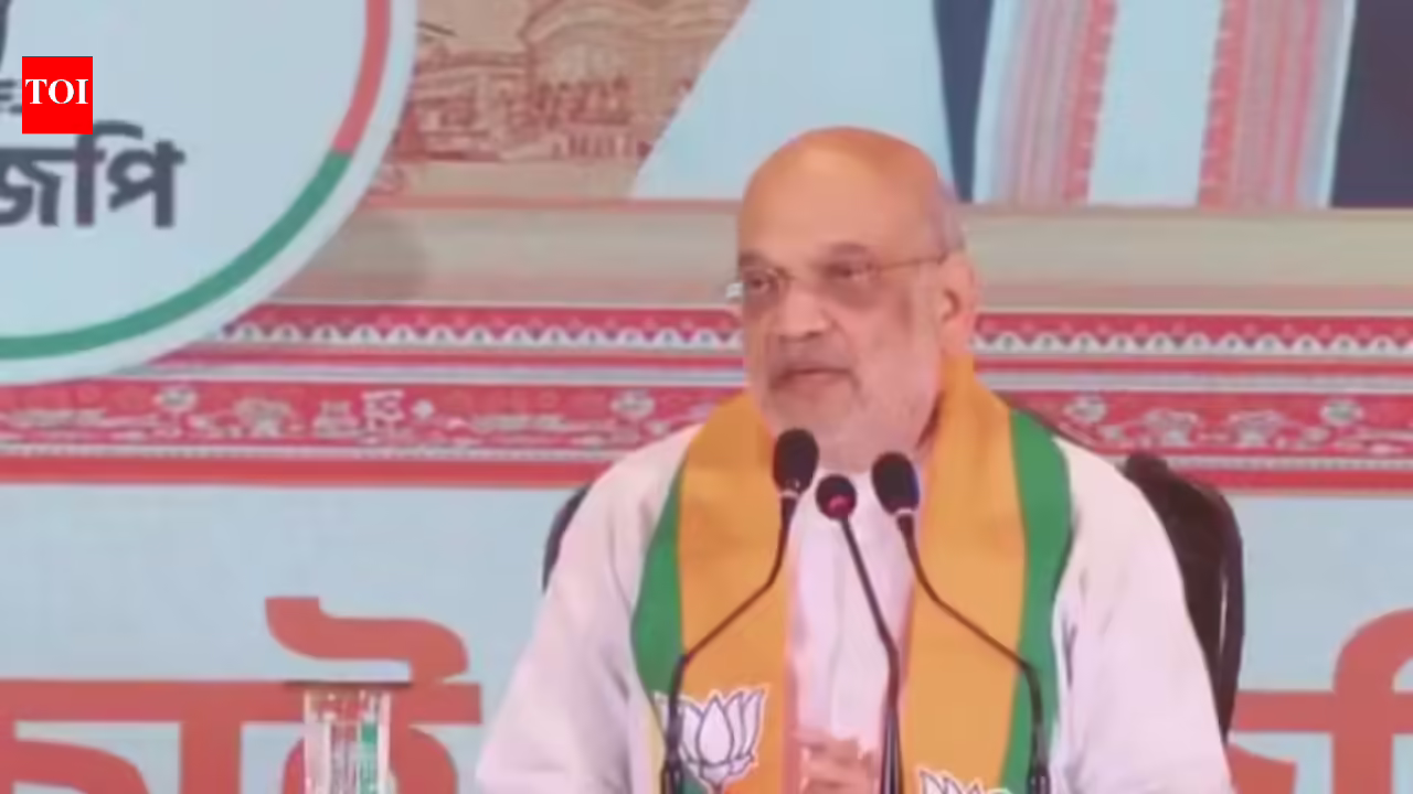 Rs 3,000 direct benefit, women job quota, Singur revival: Amit Shah unveils BJP’s Bengal Sankalp Patra. Kolkata News