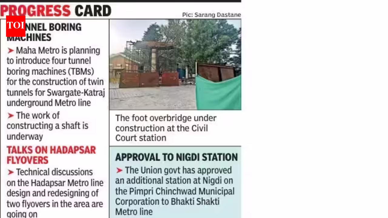 Hinjewadi Metro Line: Hinjewadi Metro line to be functional soon, more frequent trains & longer rakes likely on existing routes. Pune News