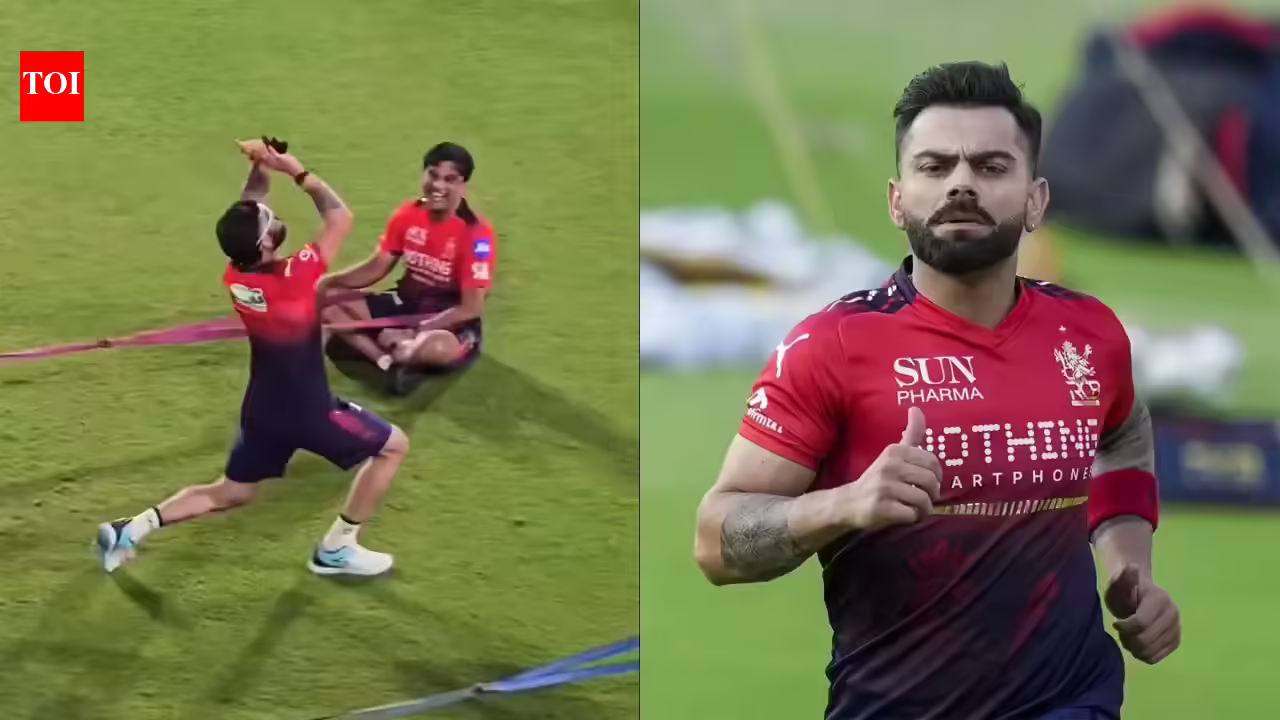 IPL 2026: Virat Kohli’s ‘naagin dance’ thrills crowd; fans respond in style – WATCH | cricket news