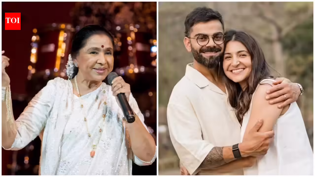 Asha Bhosle passes away: Virat Kohli, Anushka Sharma pay tribute to the legendary singer, ‘Your voice will live on forever’ Hindi Movie News