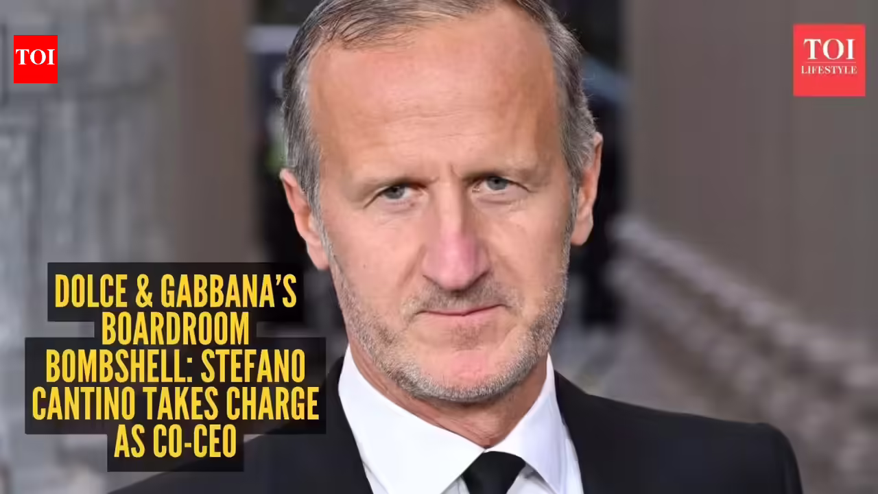 Power play at Dolce & Gabbana: Stefano Cantino steps in as Co-CEO amid major shake-up