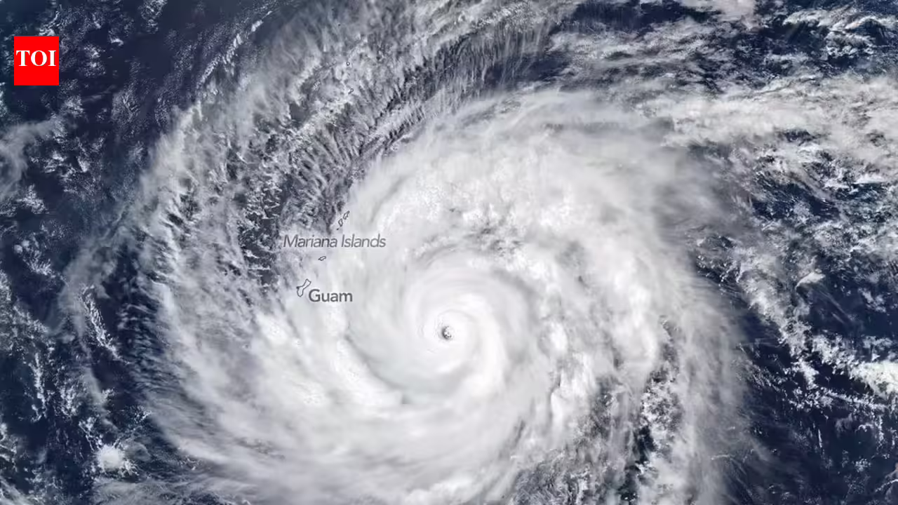 Super Typhoon Sinlaku: US Northern Mariana Islands’ and Guam’s rapidly intensifying storm. world news