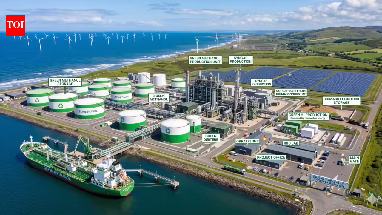 China launches 100,000-tonne green methanol project construction | world news