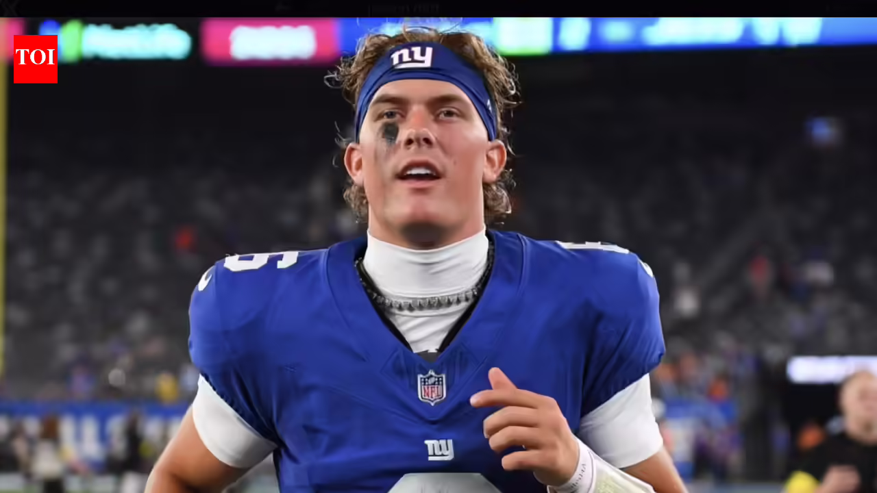 Jaxson Dart: Olympian Ilona Maher humbled Giants QB Jaxson Dart in a viral moment | NFL news