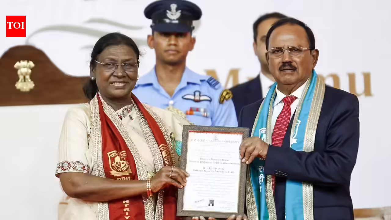 National security collective duty of citizens, not just of forces: NSA Ajit Doval | India News