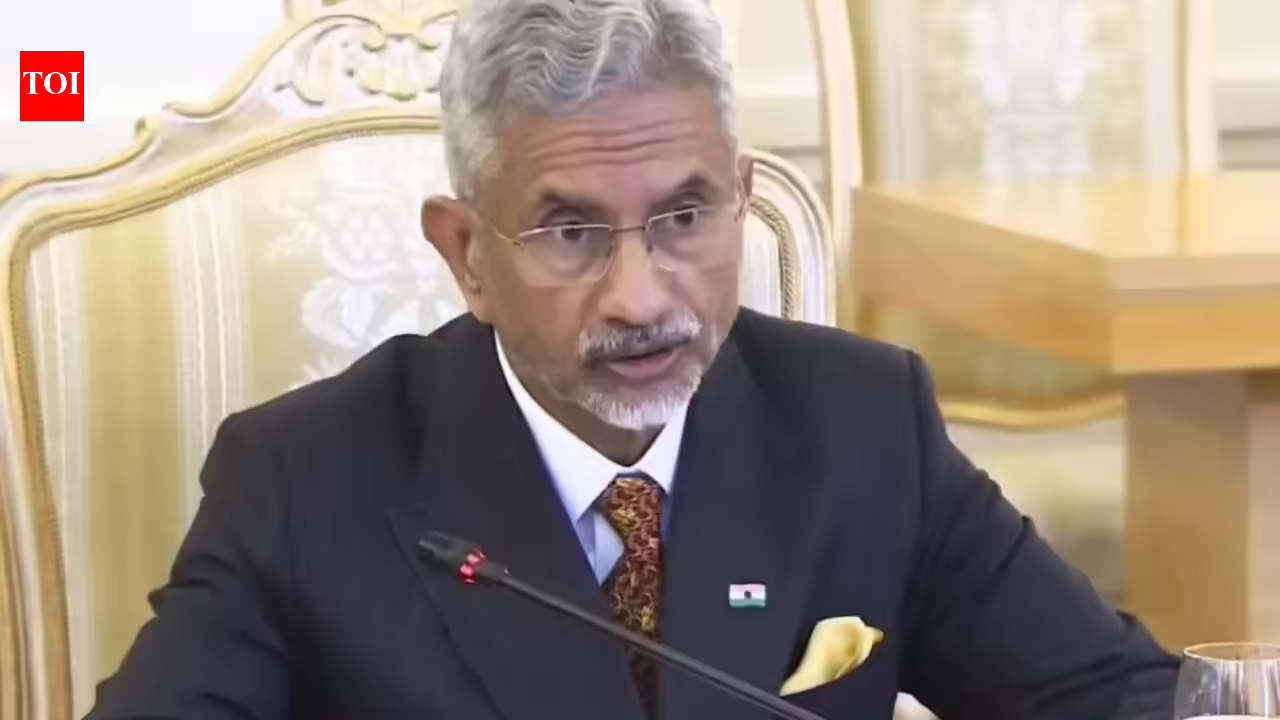 Attacks on merchant shipping completely unacceptable: EAM S Jaishankar | India News