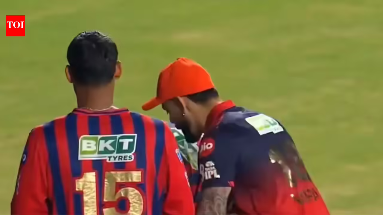 Touching moment: Virat Kohli stunned as LSG youngster tries to touch RCB batter’s feet – Watch | cricket news