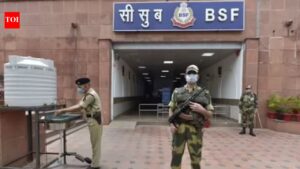 BSF officer killed in fuel depot fire at Bengal border outpost. India News