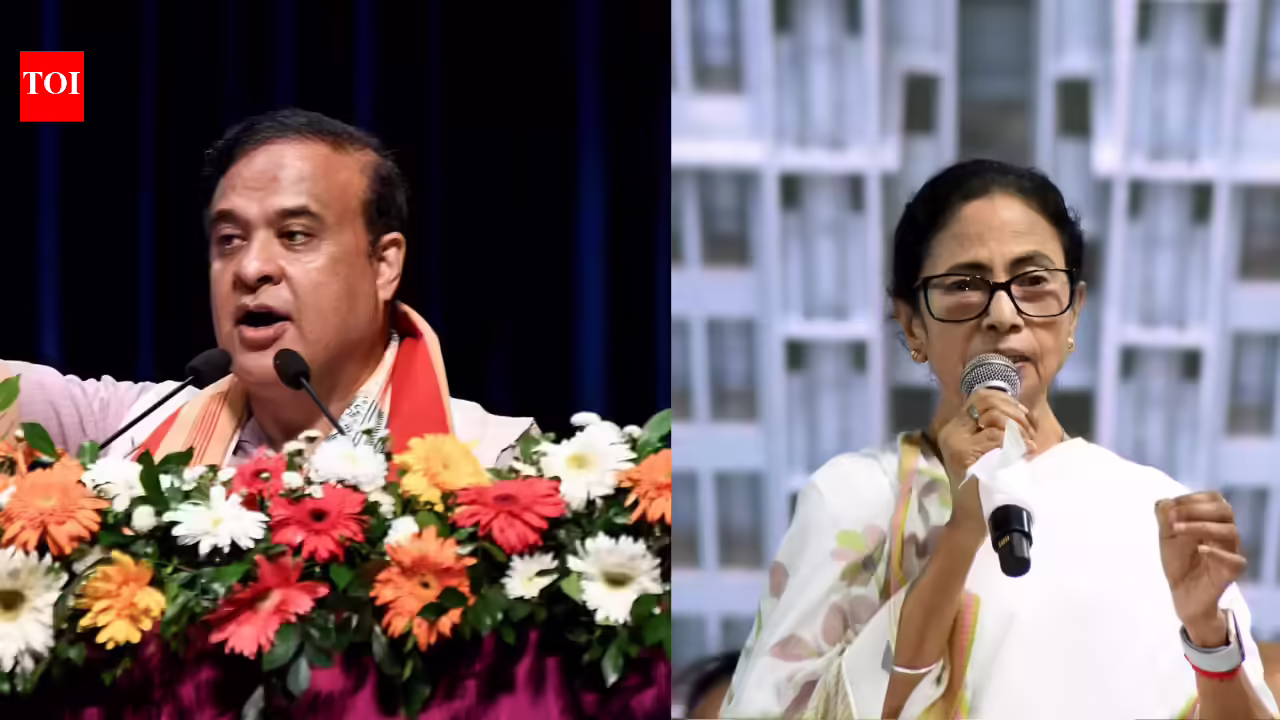 ‘Fence Bangladesh border’: Himanta Sarma accuses Mamata Banerjee of allowing infiltration in Bengal. India News