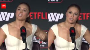 ‘Biggest MMA fight of all-time’: Ronda Rousey erupts in wild rant at Kayla Harrison during comeback press conference | International Sports News