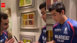 Vaibhav Sooryavanshi: IPL 2026 | ‘Aaj hi kiya hai na sir, kal kaha’: Vaibhav Sooryavanshi’s funny exchange with Romi Bhinder goes viral – WATCH | cricket news