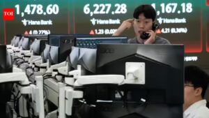 Asian Stocks: Asian stocks today: Stocks ease but set for weekly gains amid optimism on war de-escalation