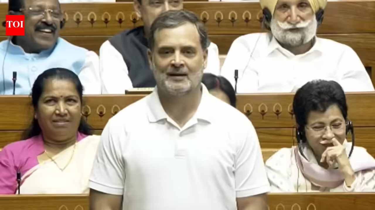 ‘Attempt to change electoral map of India’: Rahul Gandhi slams center over delimitation bill in Lok Sabha – top quotes | India News
