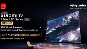 XiaomiTV S mini LED series smart TV range up for pre-oder on Vijay Sales: Price and more