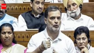 Rahul Gandhi: ‘PM and I don’t have wife issue’: Rahul Gandhi in Lok Sabha – watch | India News