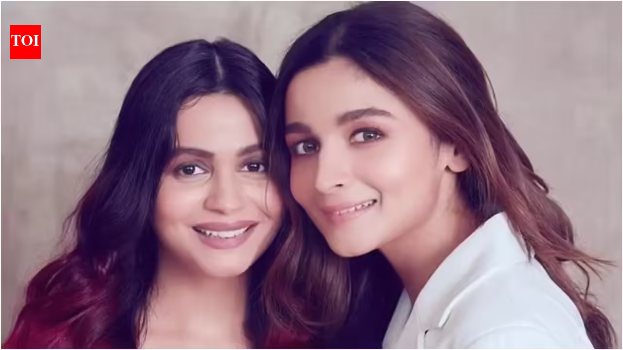 ‘Currently weeping’: Alia Bhatt breaks down in tears at sister Shaheen Bhatt’s engagement to Ishaan Mehra. Hindi Movie News