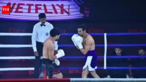 Pulkit Samrat Makes History by Boxing with Neeraj Goyat at ‘Glory’ Trailer Launch |